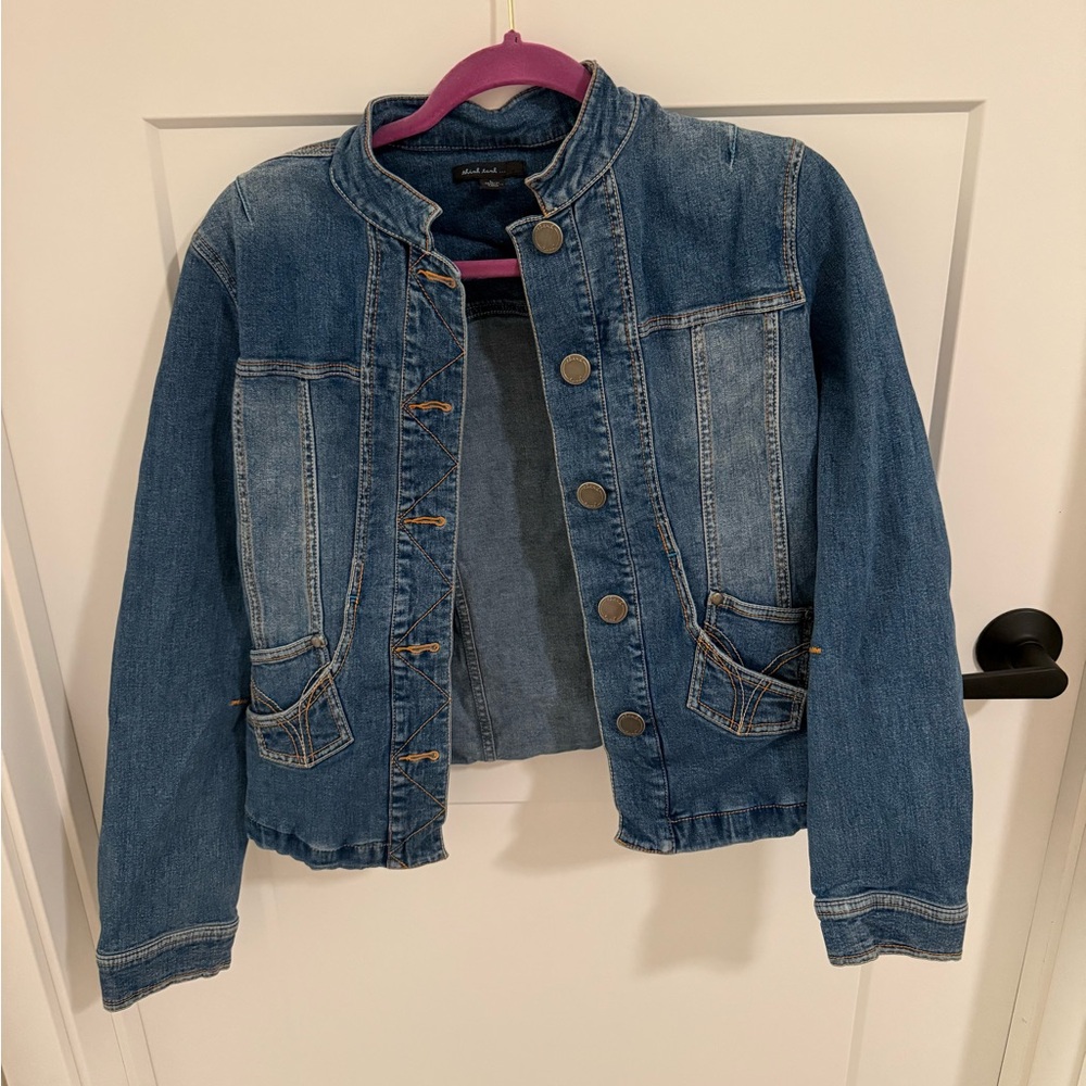 Think Tank Classic Blue Denim Jacket for Women
